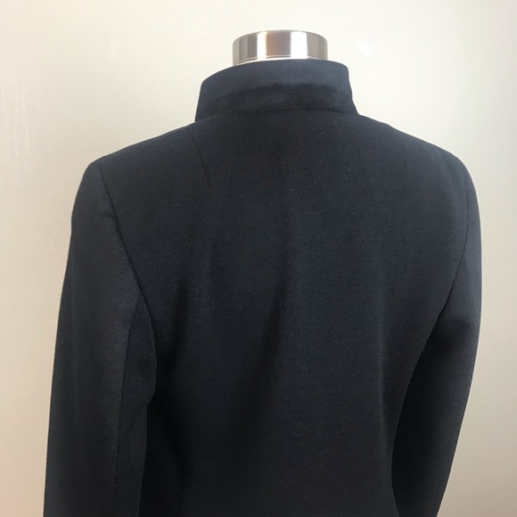 Akris Punto Black Wool Angora Cashmere Jacket - Picture 4 of 8